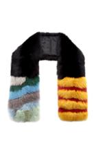 Pologeorgis The Bend Intarsia Fox Scarf