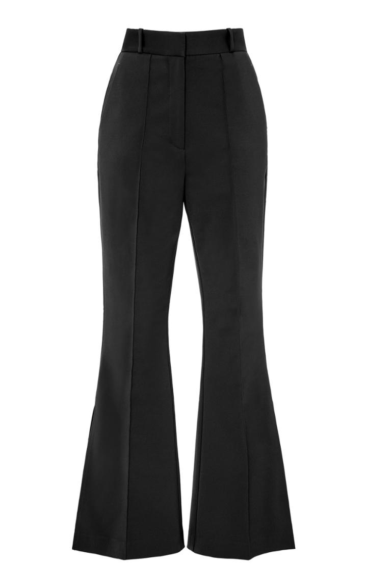 Moda Operandi Acler Veletta Pleated Mid Rise Flare Pant Size: 2