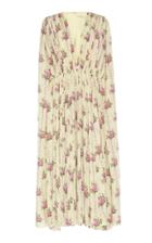 Emilia Wickstead Leona Floral Silk Dress