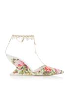 Zimmermann Jewelled Wedge Heel