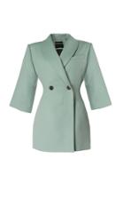 Lake Studio Elongated Wool Blazer