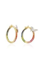 Ele Karela Butterfly Rainbow Hoops
