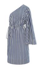 Solace London Aylin Striped Asymmetric Dress