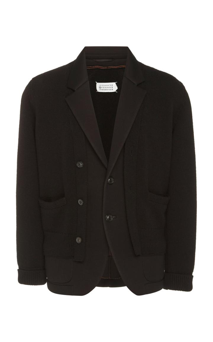 Maison Margiela Cotton-jersey Blazer