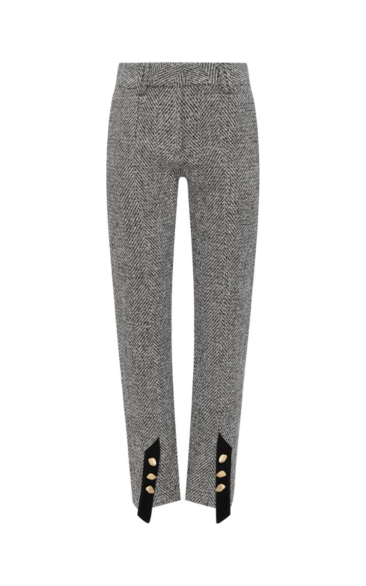 Aje Rebellion Tweed Cropped Pants
