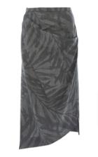 Michael Kors Collection Handkerchief Wool Skirt