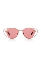 Karen Walker Kissy Kissy Cat-eye Sunglasses