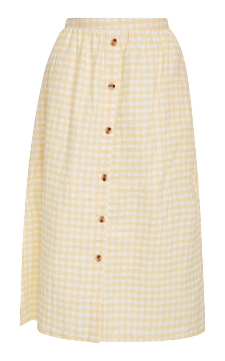 Faithfull Seine Checkered Midi Skirt