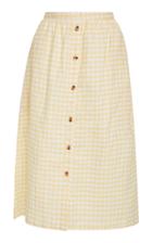 Faithfull Seine Checkered Midi Skirt