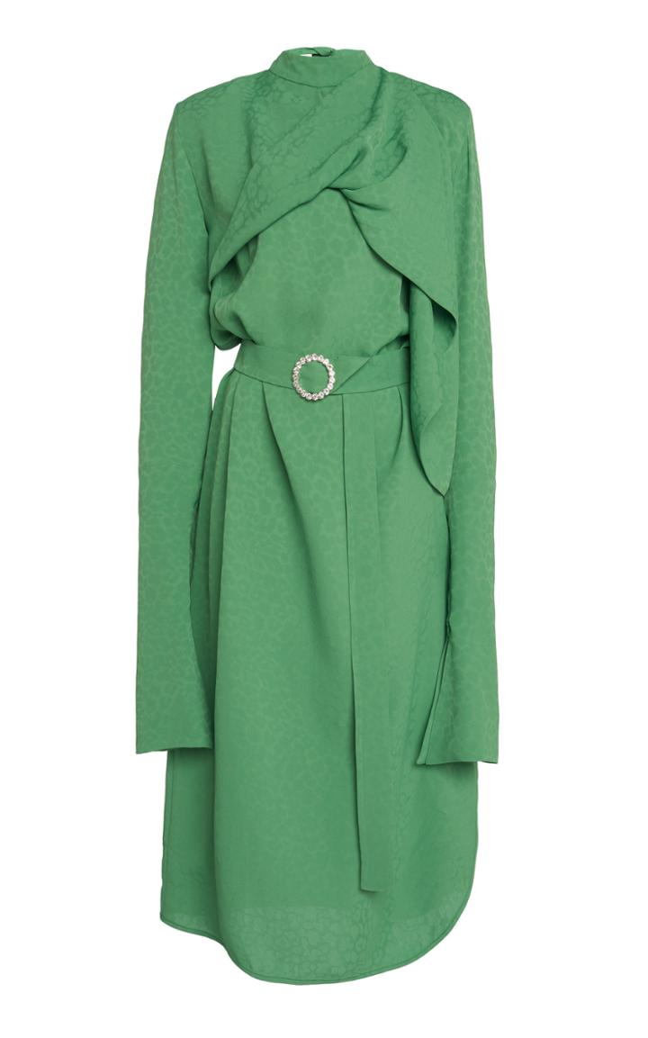 Matriel Scarf Drape Dress