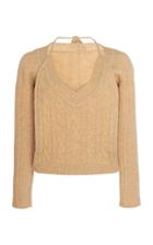Jacquemus Double-layer Cable-knit Halter Sweater