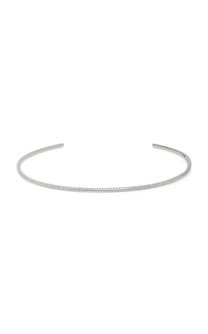 Susan Foster 18k White Gold Diamond Choker