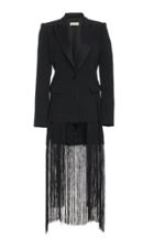 Elie Saab Crepe Cady Blazer Jacket
