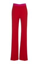 Ralph & Russo Classic Two-tone Silk Trousers