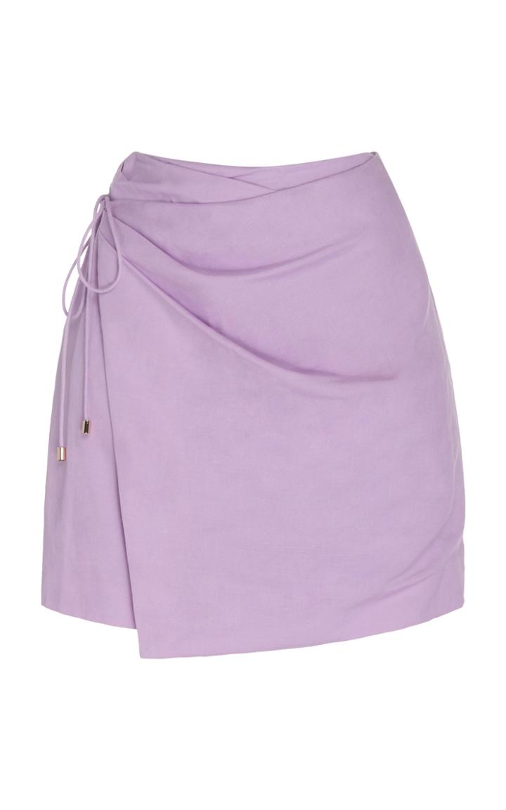 Significant Other Dahlia Linen Skirt