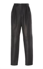 David Koma Oversized Leather Pants