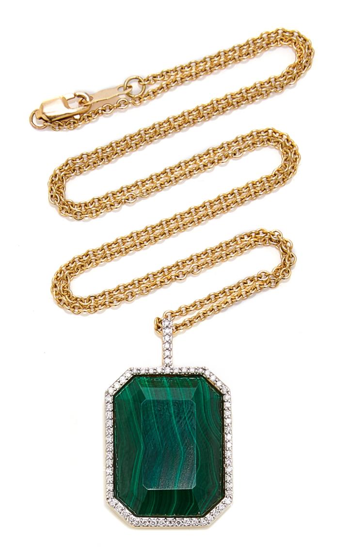 Mateo 18k Gold, Diamond And Stone Necklace