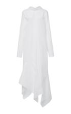 Jil Sander Miranda Asymmetric Cotton Dress