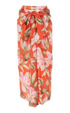 Mara Hoffman Izzi Floral-print Cotton Pareo