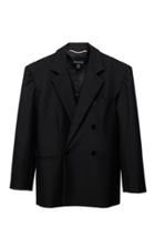 Anouki Double-breasted Wool-blend Blazer