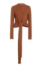Moda Operandi Significant Other Goldie Draped Ribbed-knit Top