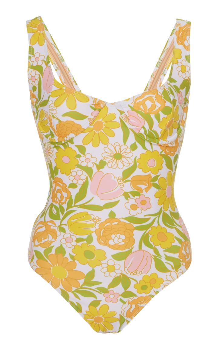 Faithfull The Brand Mona One Piece Swimsuit