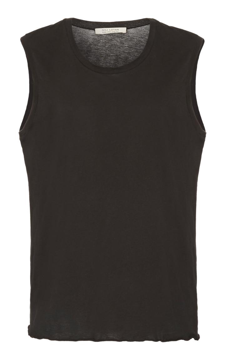 Nili Lotan Cotton-jersey Tank