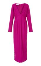Christine Alcalay Orchid V-neck Dress