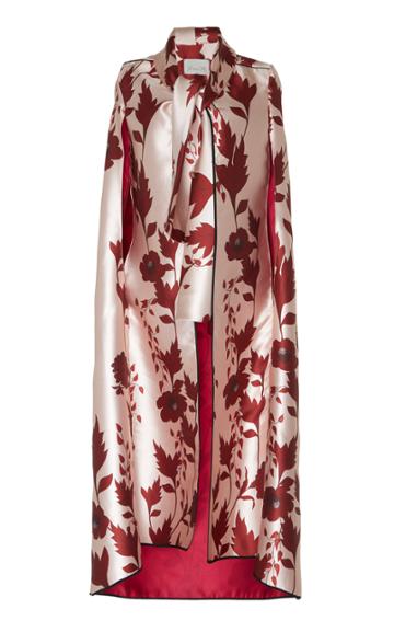 Johanna Ortiz Kilimanjaro Silk Dual Satin Cape