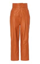 Dundas Leather Ankle-length Trouser