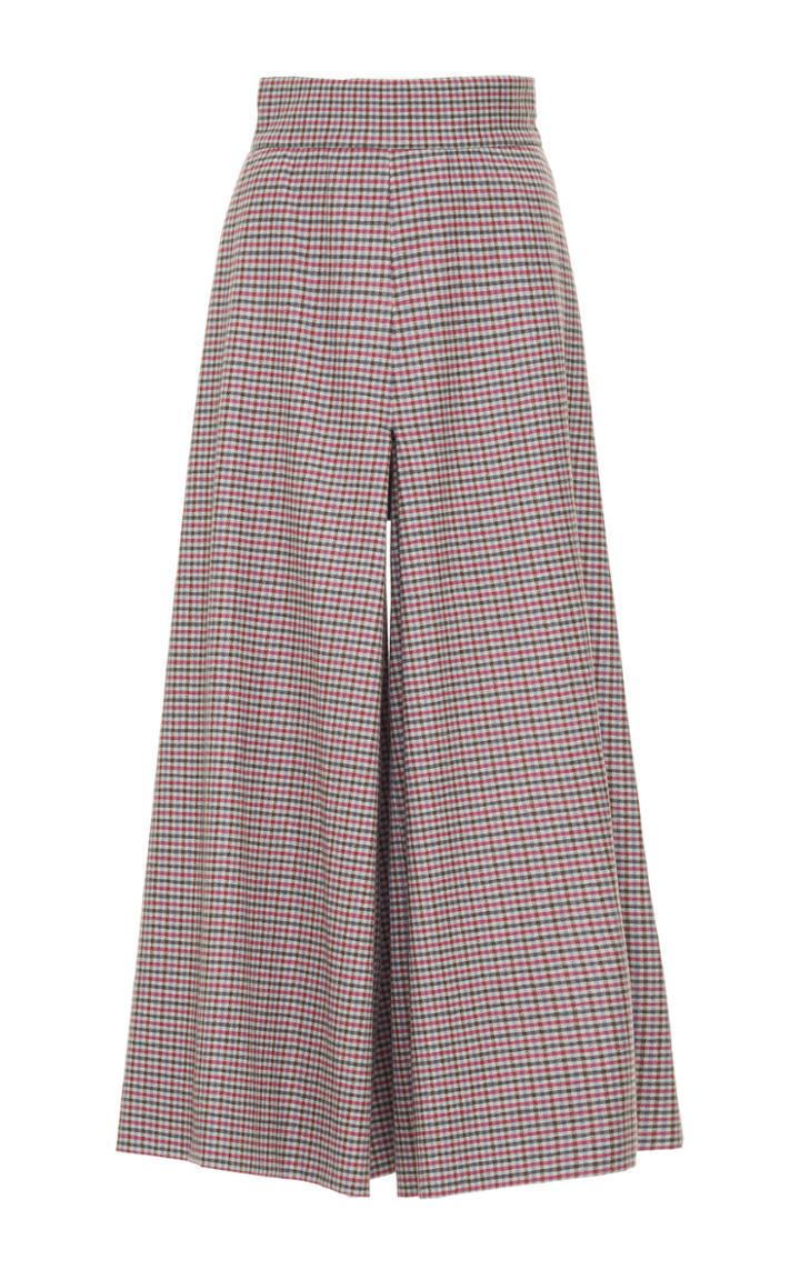 Luisa Beccaria Wide Legged Cropped Trousers