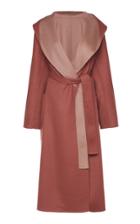 Agnona Zybellin Cashmere Reversible Hooded Coat