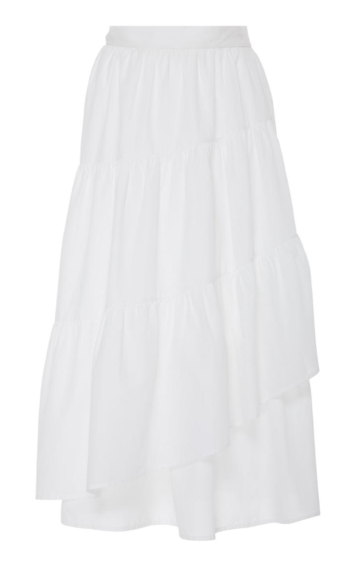 Merlette Hallerbos Cotton Maxi Skirt Size: 4