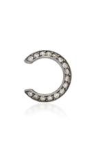 Jack Vartanian Black Rhodium And Diamonds Ear Cuff