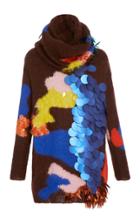 Delpozo Long Embroidered Sweater