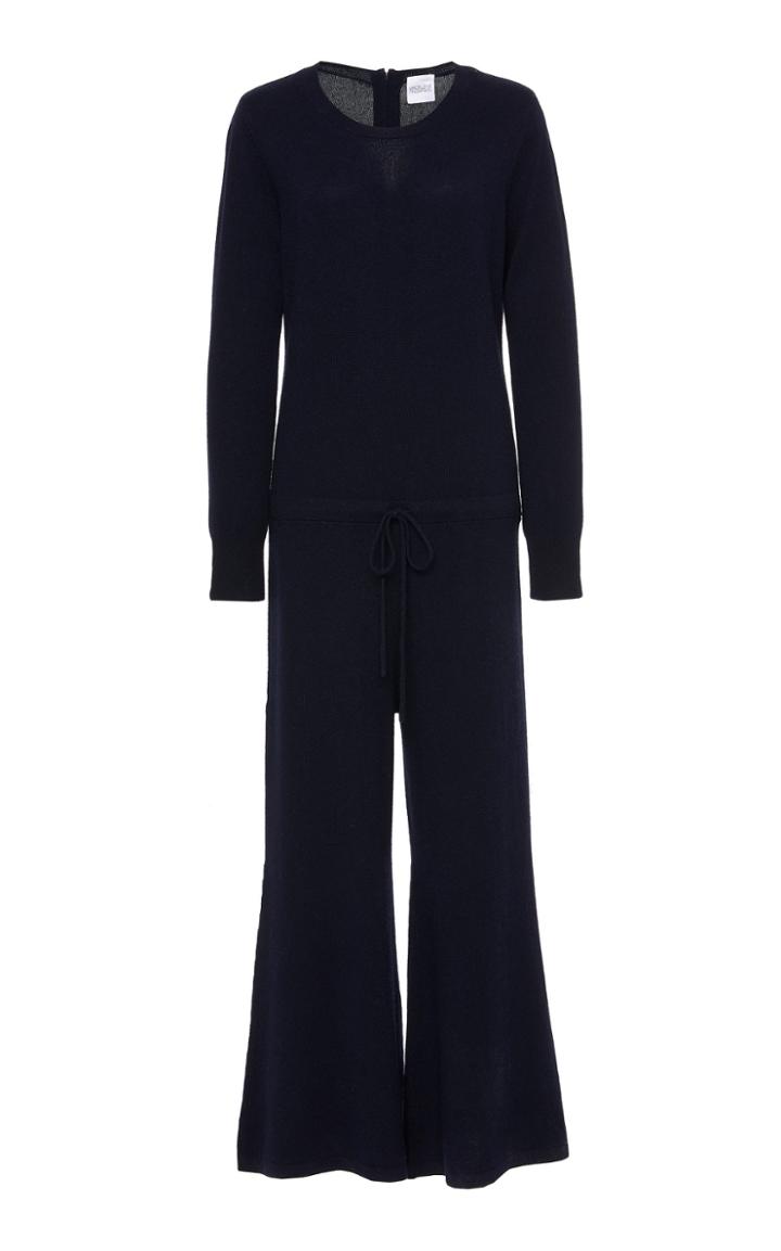 Madeleine Thompson Sebastien Knit Cashmere Jumpsuit