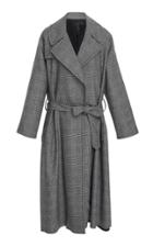 Nili Lotan Topher Plaid Flannel Coat