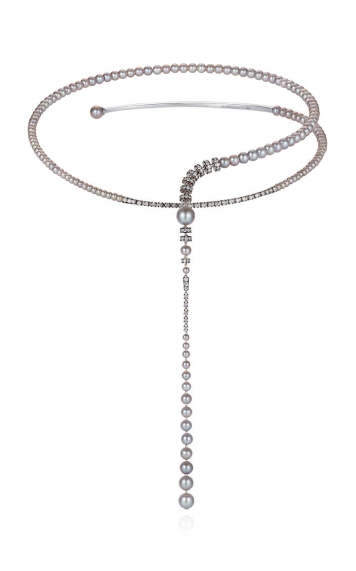 Mike Joseph 18k La Perla Necklace