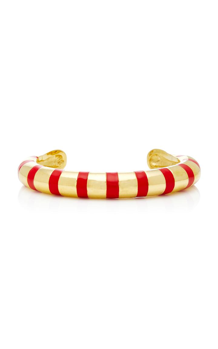 Aurlie Bidermann Maria Bracelet With Red Enamel