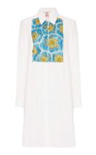 Figue Ivory Embroidered Emmanuel Tuxedo Tunic