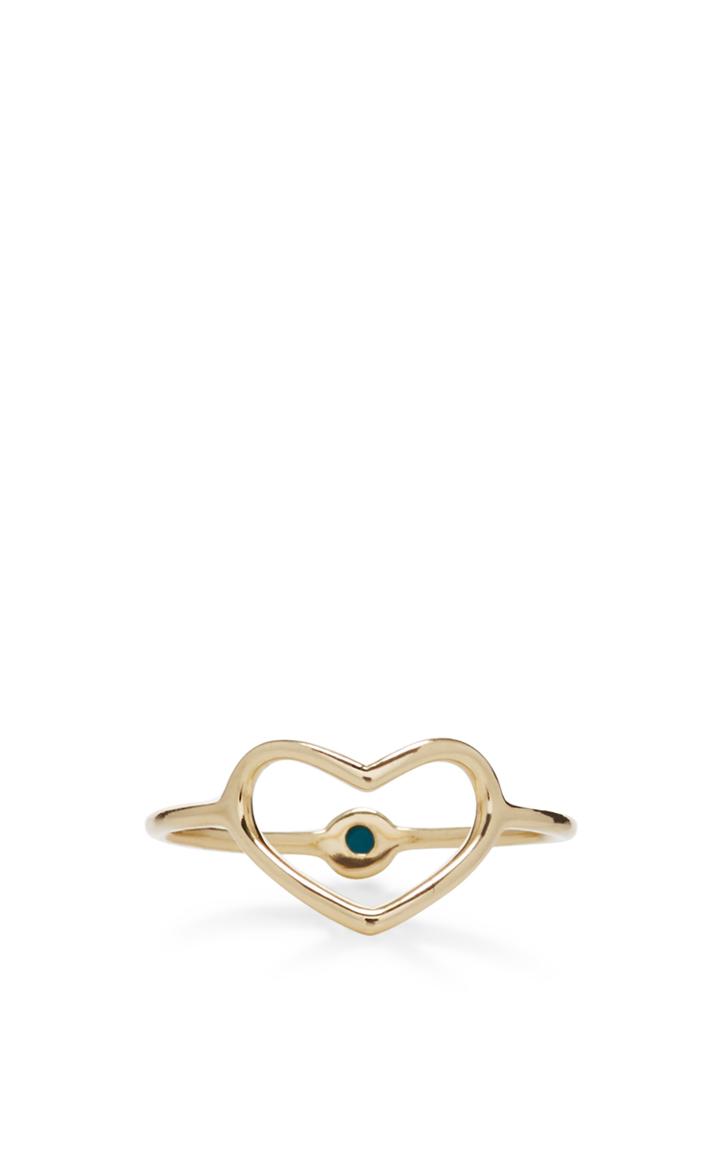Jordan Askill Hidden Turquoise Heart Ring