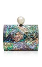 Nathalie Trad Paua Shell Lilly Clutch
