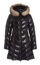 Moncler Fulmarus Hooded Fur-trimmed Down Puffer Coat