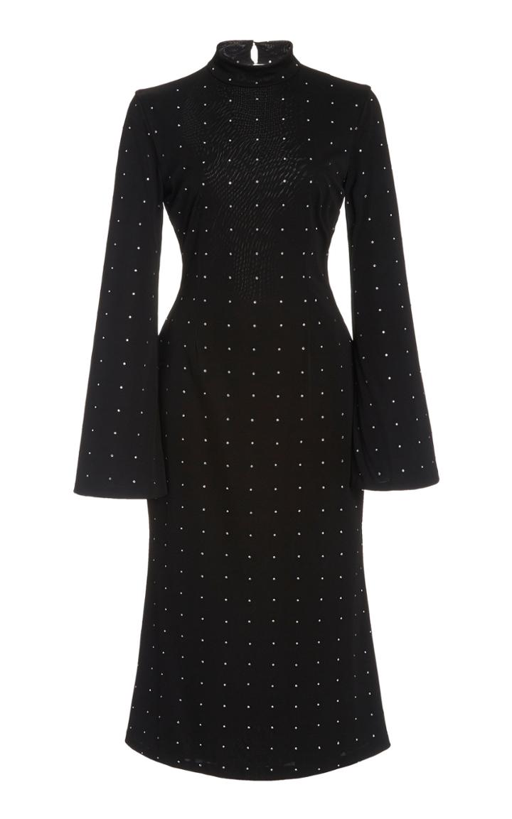 Moda Operandi Markarian Crystal-embellished Open Back Jersey Dress