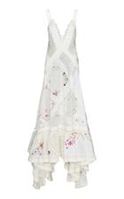 Moda Operandi Tory Burch Handkerchief Embroidered Gown Size: 00