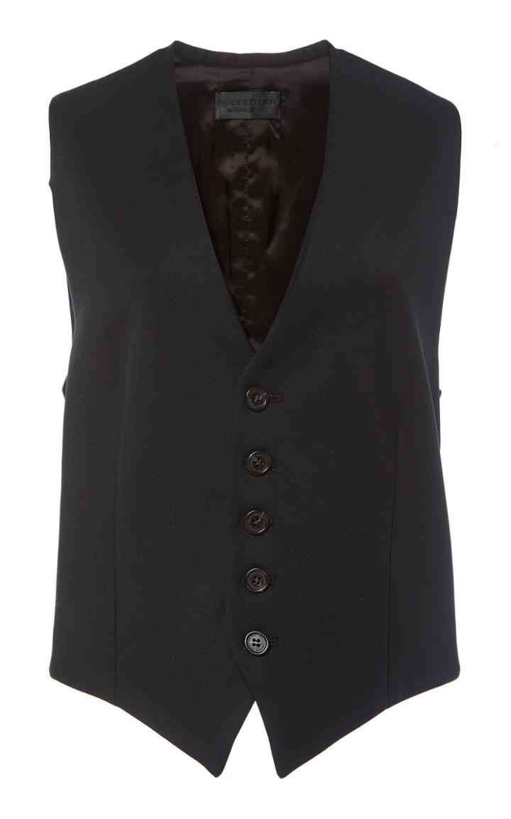 Nili Lotan Angelina Wool-blend Vest