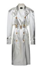 Magda Butrym Brockham Silk-blend Satin Trench Coat