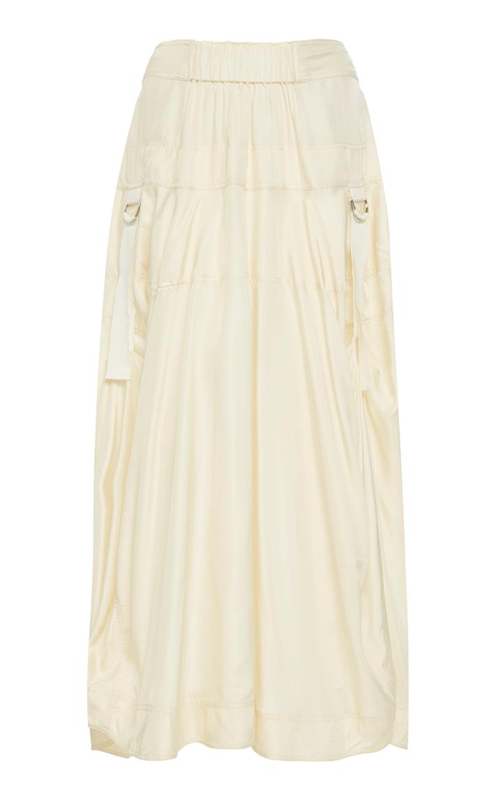 Moda Operandi Lee Mathews Edie Satin Parachute Skirt Size: 0