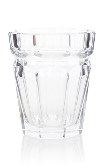 Mantiques Modern Baccarat Crystal Ice Bucket