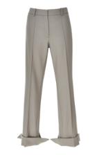 Rokh Split-hem Mid-rise Cady Trousers